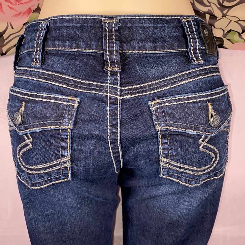 Silver Jeans Women's Skinny Jeans - Dark Blue